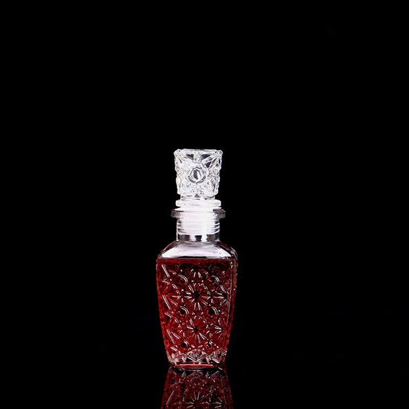 Vintage Mini Glass Wine Decanter