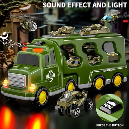 Ultimate Military Action Playset with 14 Vehicles