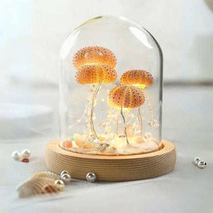 Beachy Seashell Decor Table Lamp