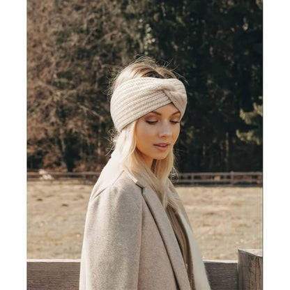 Soft Cozy Beanie Headband Set
