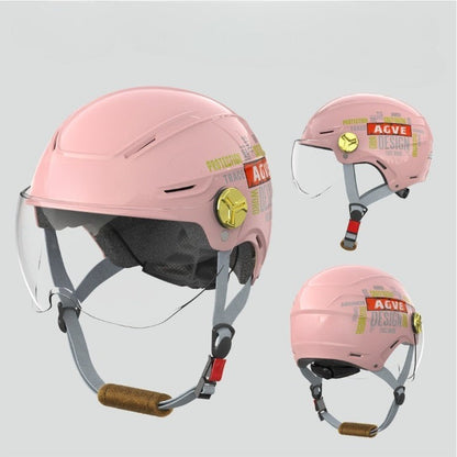 Rugged Vintage Motorbike Safety Helmet
