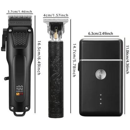 Advanced Mens Grooming Set with Cordless Clippers