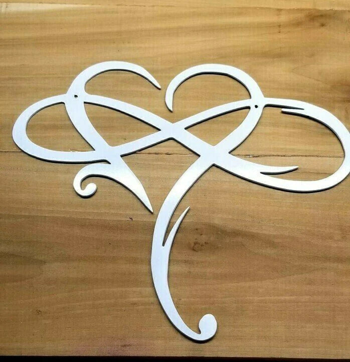 Beautiful Iron Heart Wall Art
