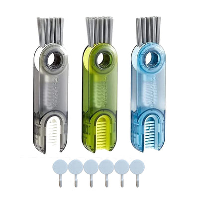 Multi Purpose U Shaped Water Bottle Cleaner Brush