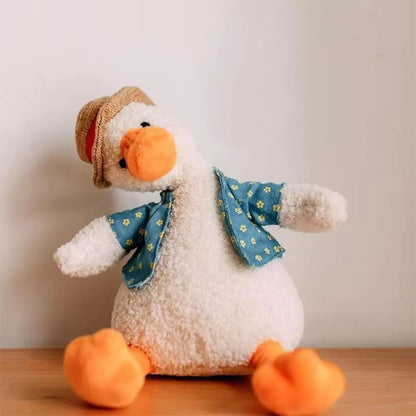 Fun Quacking Duck Toy with Cap