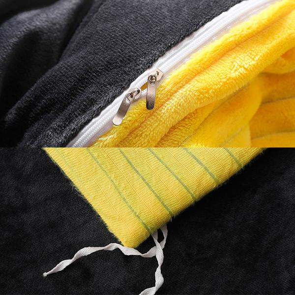 Plush Corduroy Soft Velvet Bedding Set