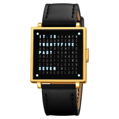 Sleek Thin Stainless Steel Watch