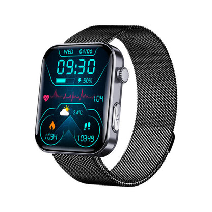 Advanced Health Smartwatch with BP and Blood Sugar Tracker - Luxicro