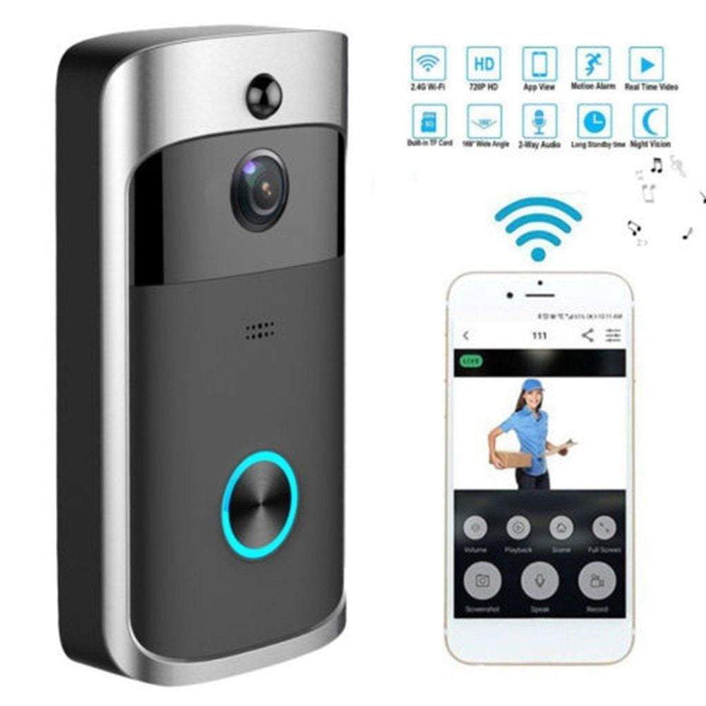 Wi-Fi Smart Home Security Doorbell Camera