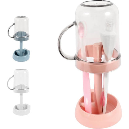 Plastic Bathroom Toothbrush Storage Cup