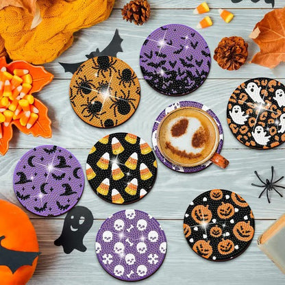 Haunted House Ceramic Coasters