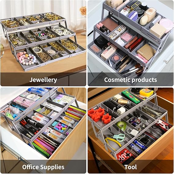 Compact Storage Plastic File Box