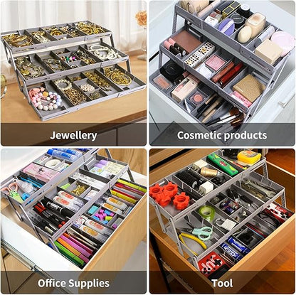 Compact Storage Plastic File Box