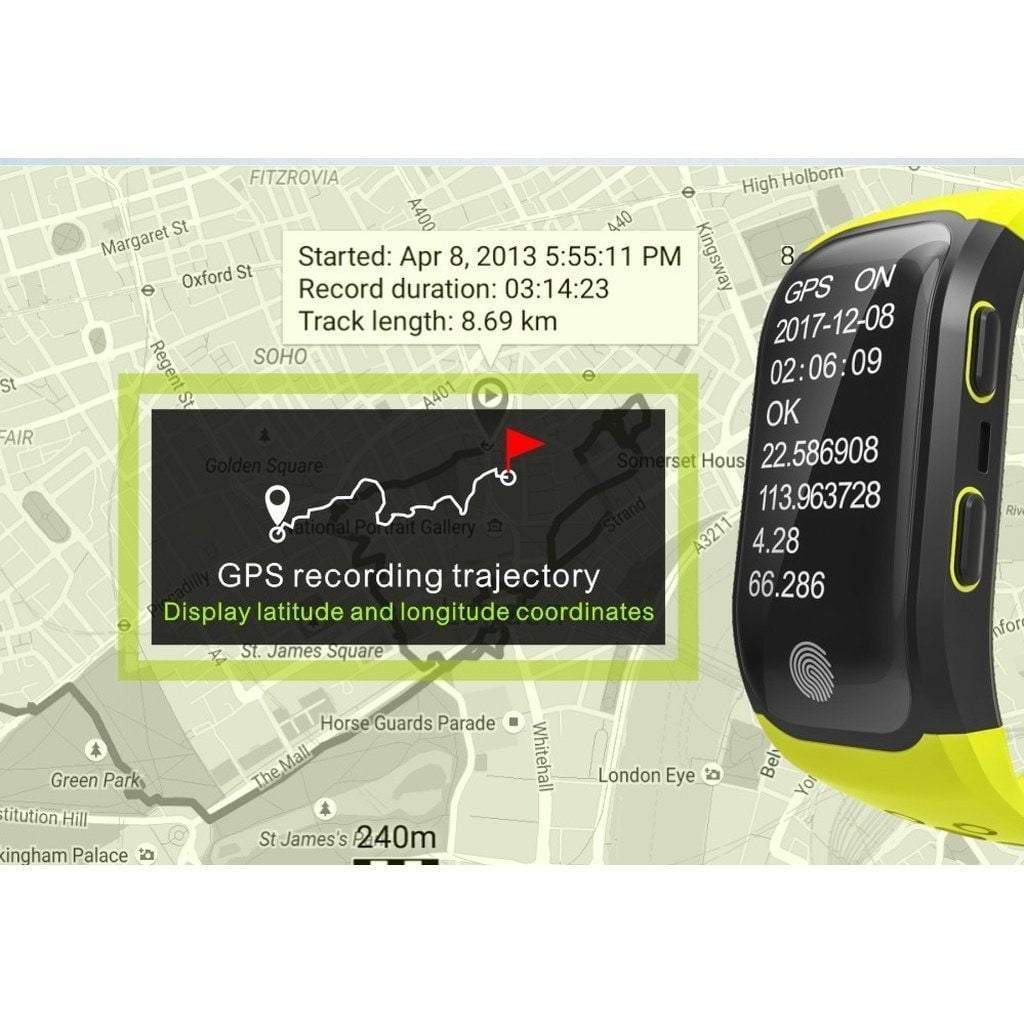 Top Rated GPS Water Resistant Sport Watch