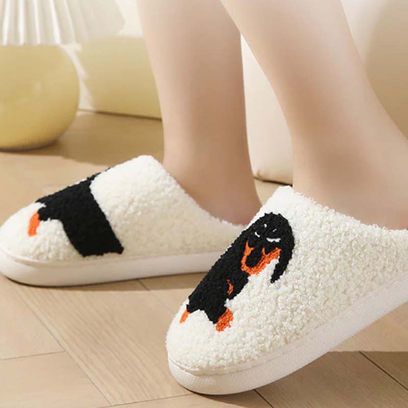 Cozy Fuzzy Slippers for Cold Feet