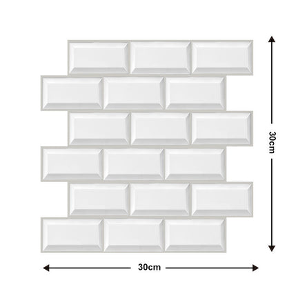 Colorful 3D Wall Art Decals Tiles