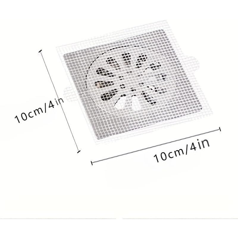 Simple Drain Hair Catcher & Insect Guard Stickers