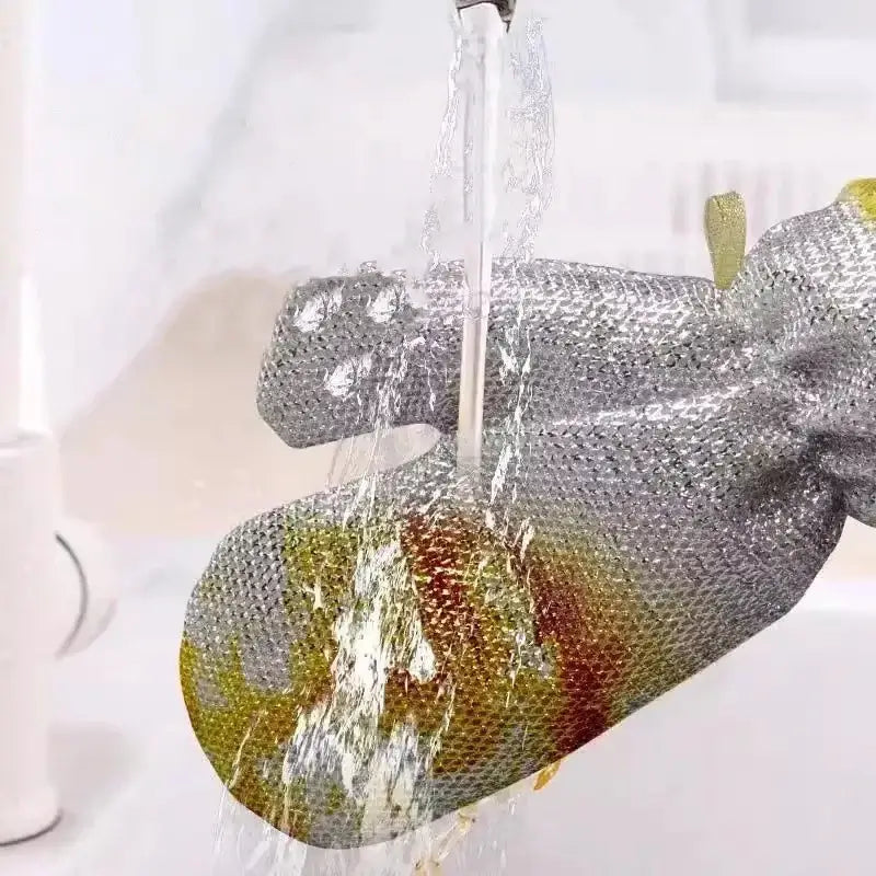 Durable Rubber Cleaning Work Gloves