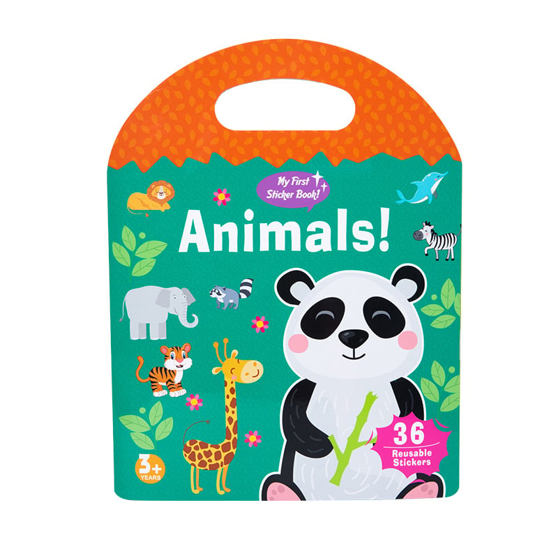 Colorful Activity Sticker Book for Children