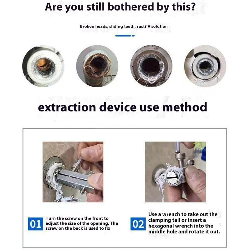 Simple Fast Screw Extractor