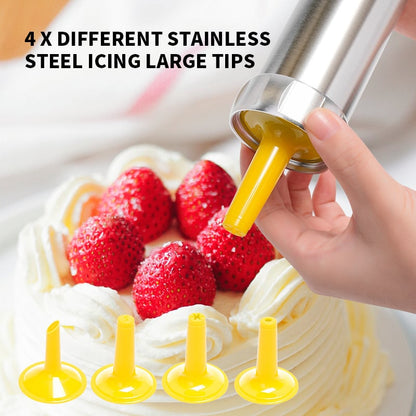 Ultimate Cookie Press Set with 20 Shapes and Tips