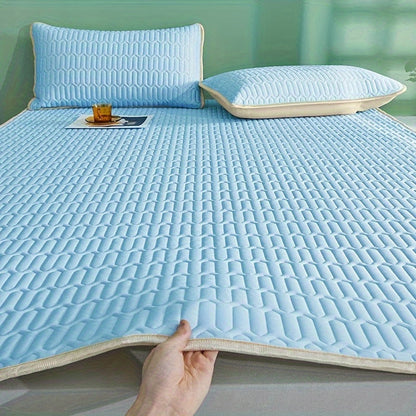 Cool Gel Mattress Topper Set - Ventilated & Portable Bed Pad