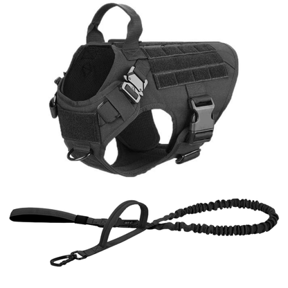 Durable Dog Vest Harness With Front Clip And Back Handle