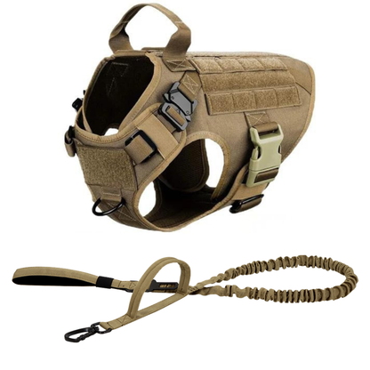 Durable Dog Vest Harness With Front Clip And Back Handle