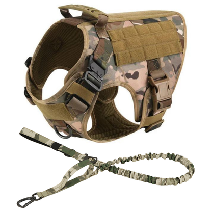 Durable Dog Vest Harness With Front Clip And Back Handle