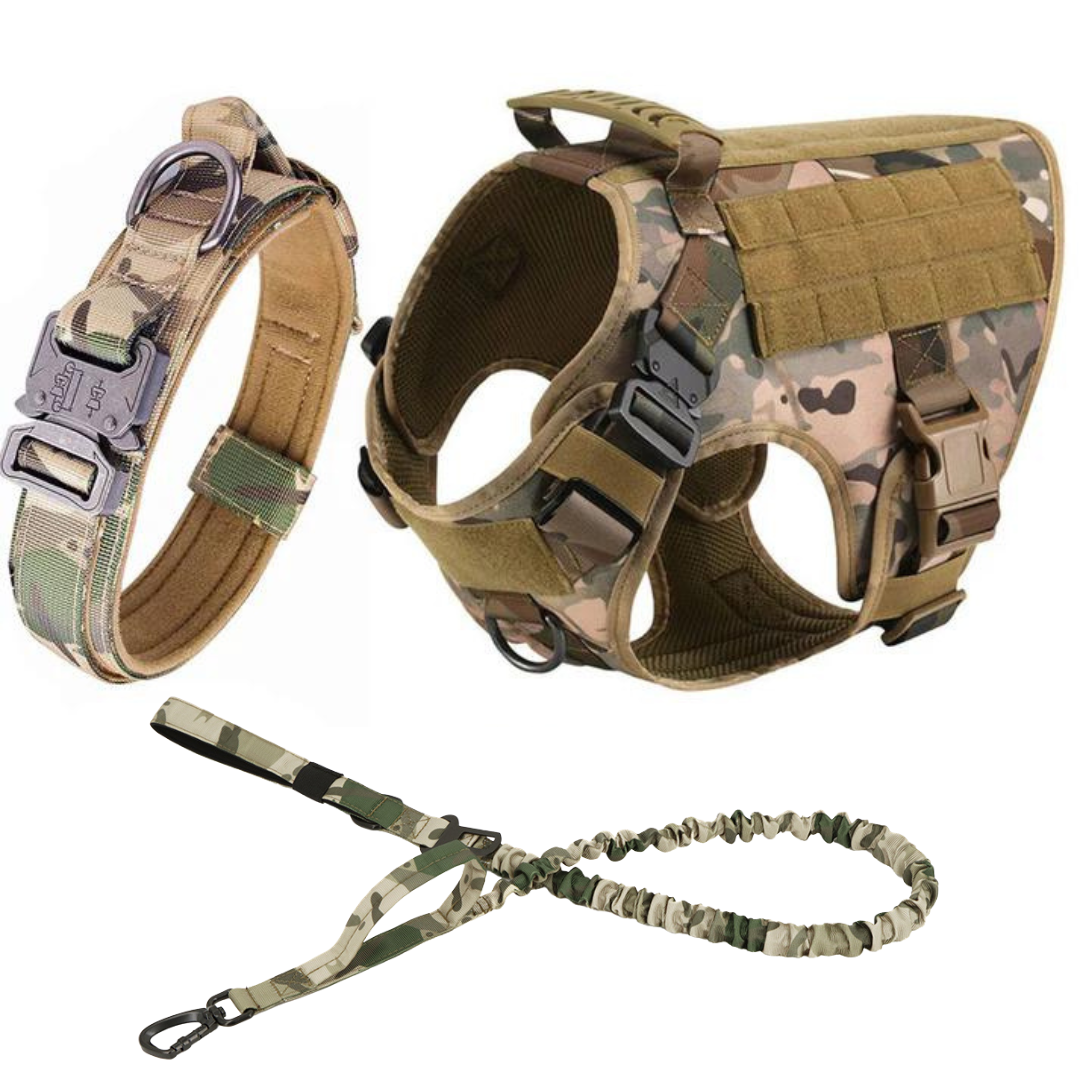 Durable Dog Vest Harness With Front Clip And Back Handle