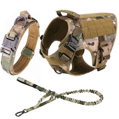 Durable Dog Vest Harness With Front Clip And Back Handle