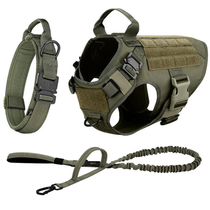 Durable Dog Vest Harness With Front Clip And Back Handle