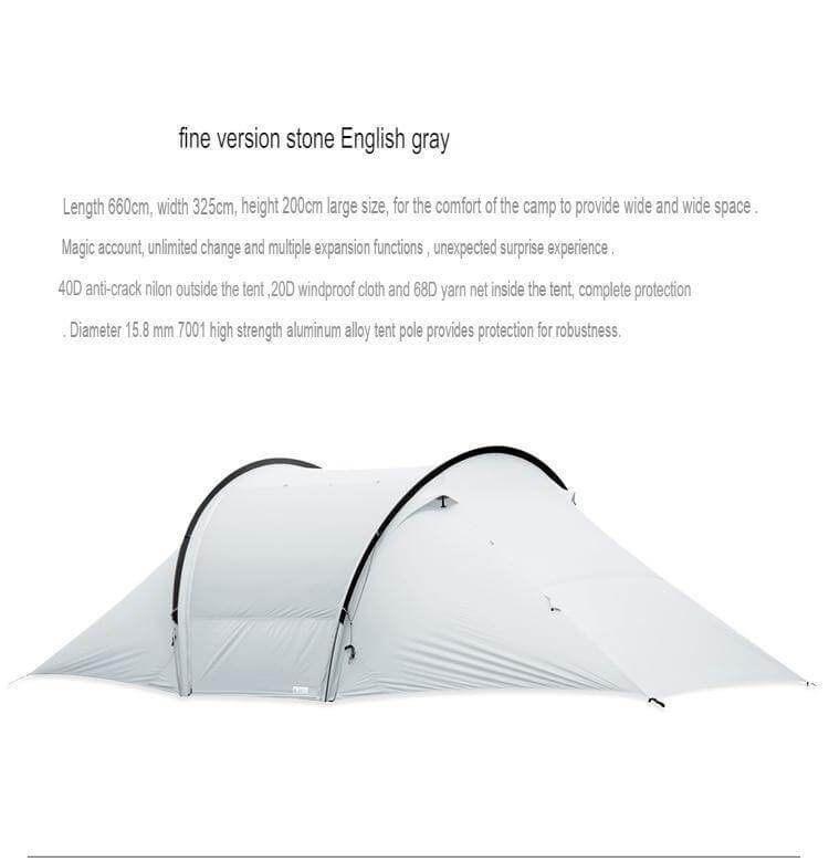 Big Roomy Deluxe Camping Tent