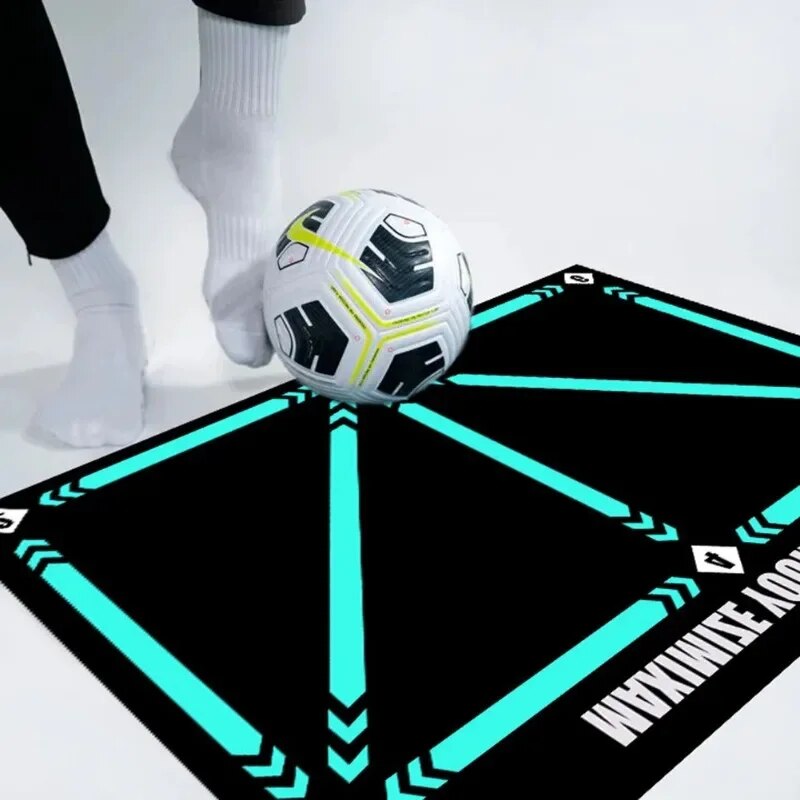 Interactive Youth Football Practice Mat with Online Tutorials - Luxicro