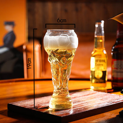 Championship Sports Beer Mug Glass