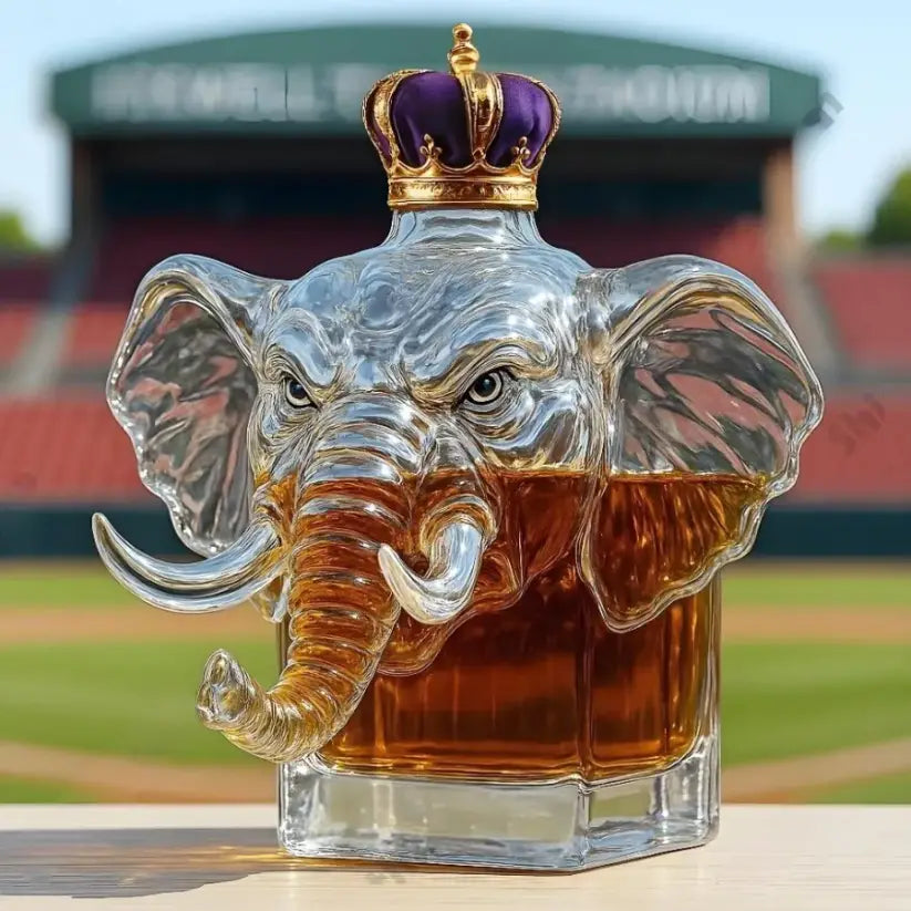 Alabama Crimson Tide Decanter Whiskey Bottle - Luxicro