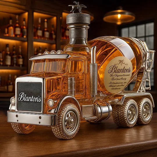 Concrete Mixer Vehicle Decanter Bottle