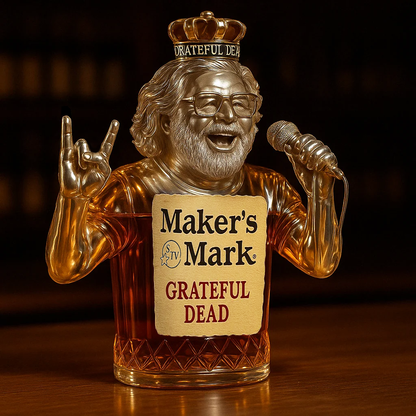 Vintage Jerry Garcia Liquor Decanter - Luxicro