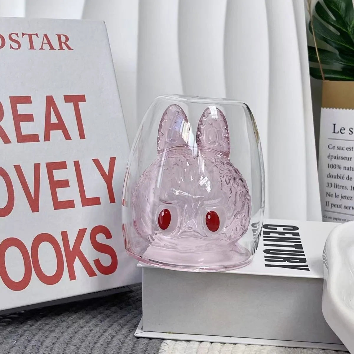 Adorable Twin Wall Rabbit Mug