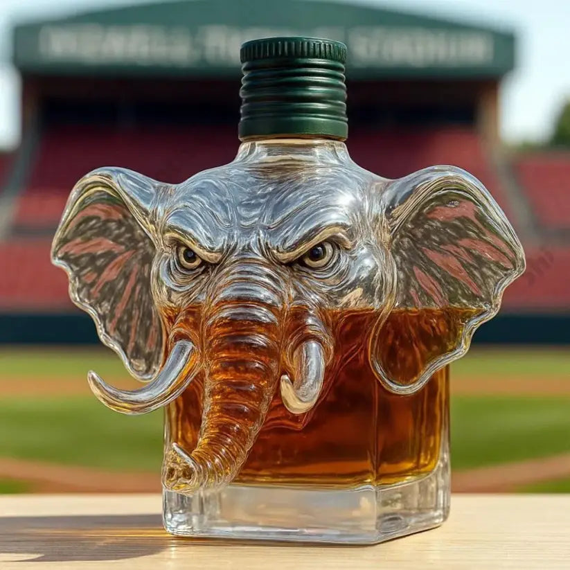 Alabama Crimson Tide Decanter Whiskey Bottle