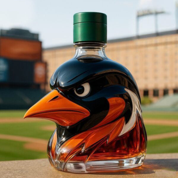 Authentic MLB Orioles Liquor Decanter