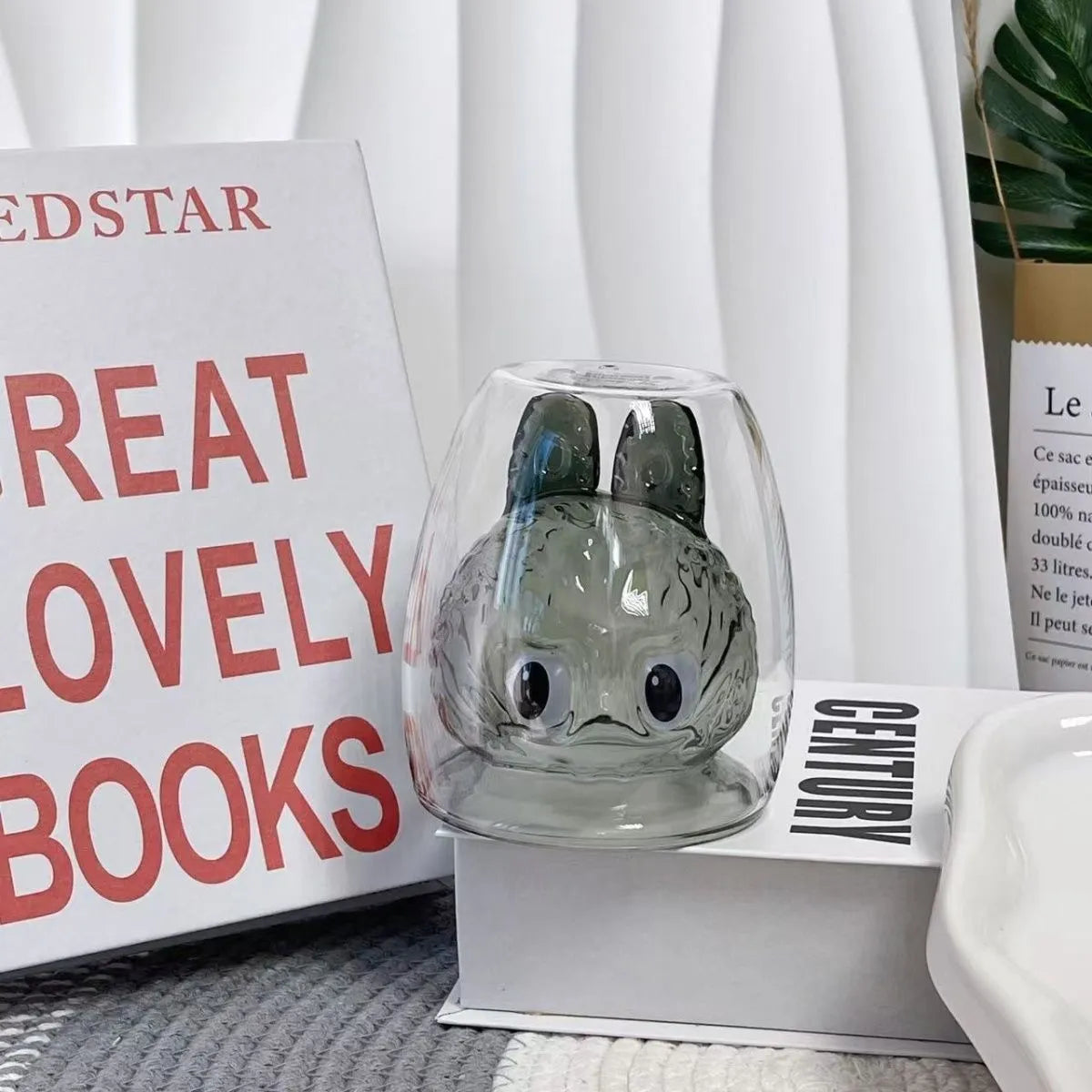 Adorable Twin Wall Rabbit Mug - Luxicro