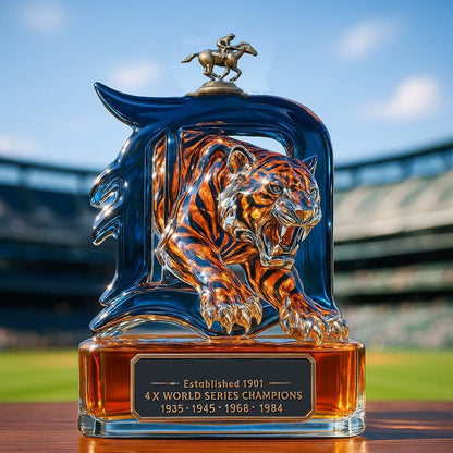 Authentic MLB Tigers Liquor Decanter