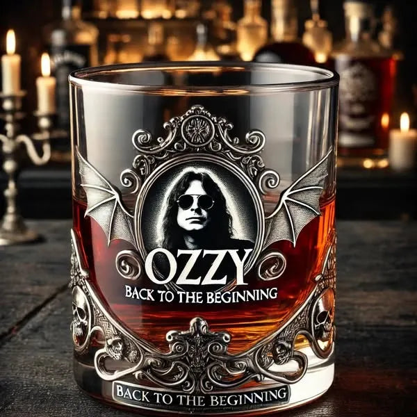 Rockstar Ozzy Osbourne Whiskey Tumbler