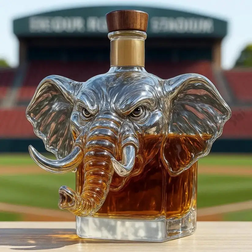 Alabama Crimson Tide Decanter Whiskey Bottle