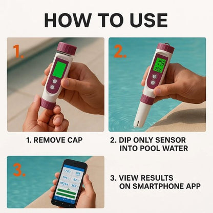Easy Pool Water Test Strips Kit