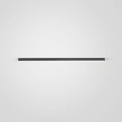 Slim Black Modern Linear Ceiling Lamp
