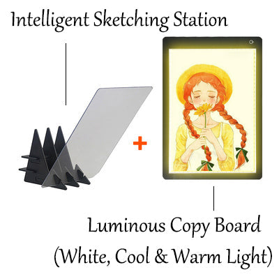Electronic Art Tablet with Mobile App Control