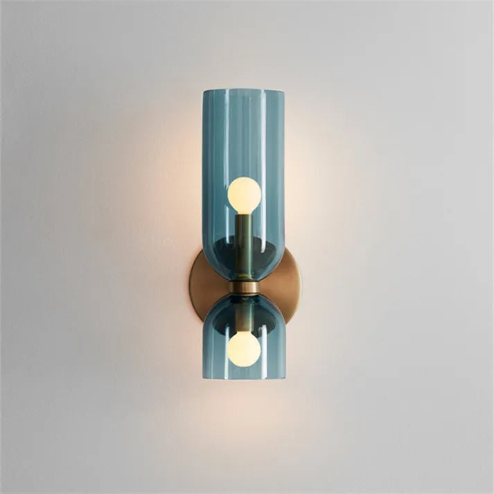 Contemporary Double Glow Wall Light - Luxicro
