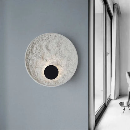 Round Glass Globe Wall Light